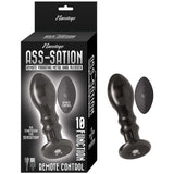 Ass-Sation Remote Vibrating Metal Anal Pleaser Black