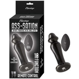 Ass-Sation Remote Vibrating Metal Anal Lover Black