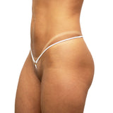 G-String Super Thin White One Size Adjustable