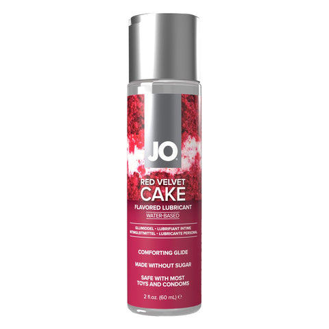 Jo Red Velvet Cake Flavored Lubricant 2 oz.