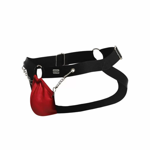 Dngeon Chain Jockstrap Red One Size