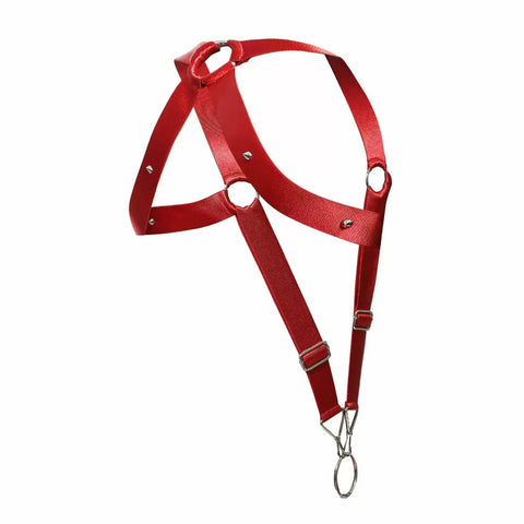 Dngeon Crossback Harness Cherry One Size