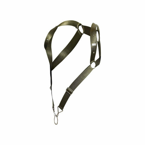Dngeon Straight Back Harness Army One Size