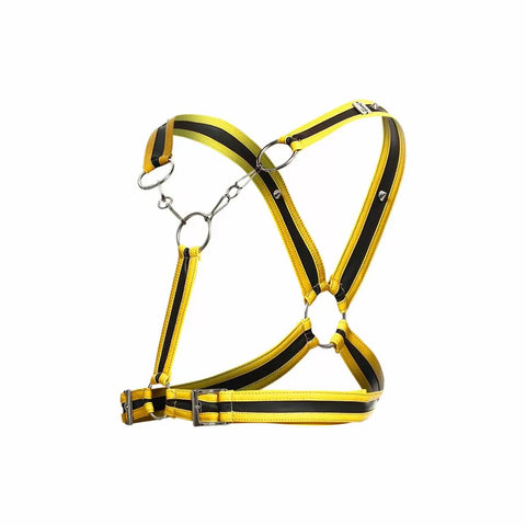 Dngeon Cross Chain Harness Yellow One Size