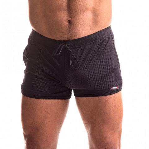 665 Rally Shorts Black Medium