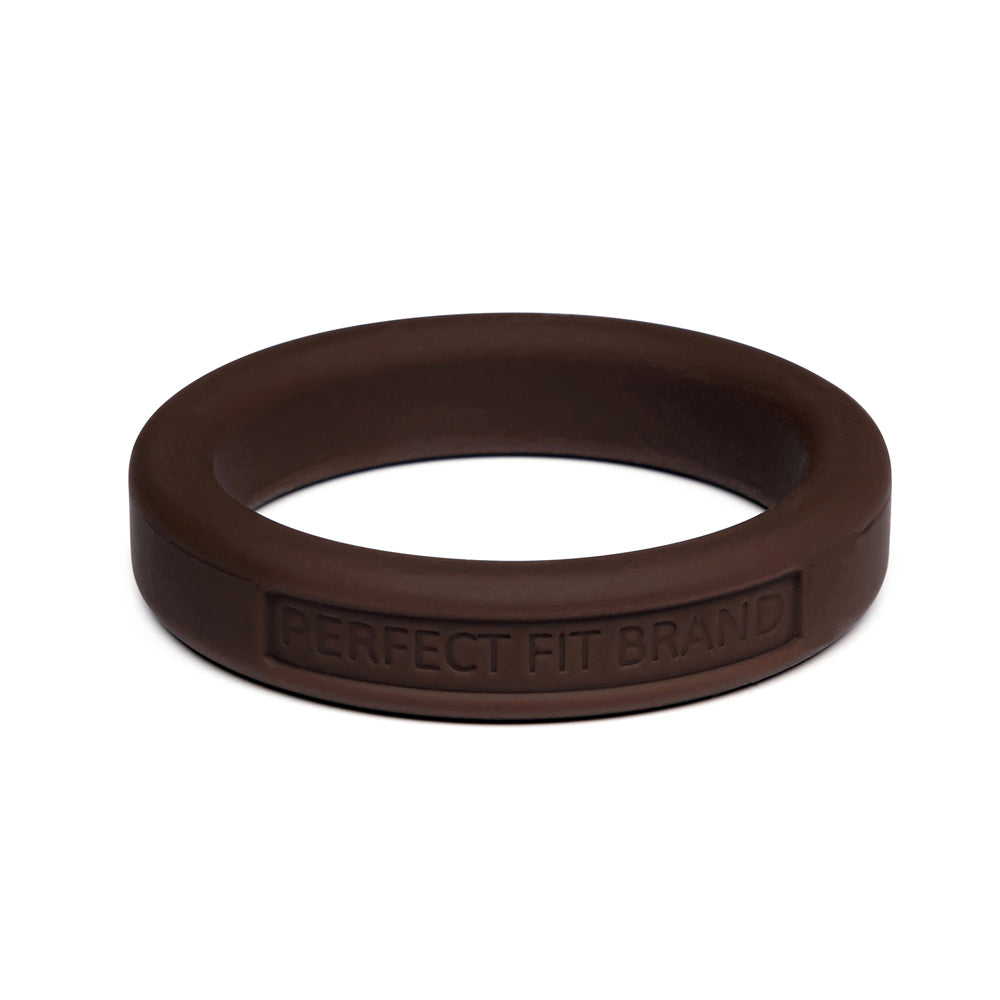 Classic 1.4 Inch (36 mm) Silicone Med. Stretch Penis Ring Skintone 1