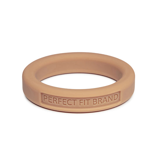 Classic 1.4 Inch (36 mm) Silicone Med. Stretch Penis Ring Skintone 3