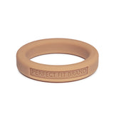 Classic 1.4 Inch (36 mm) Silicone Med. Stretch Penis Ring Skintone 3