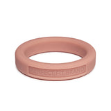 Classic 1.4 Inch (36 mm) Silicone Med. Stretch Penis Ring Skintone 5