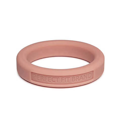 Classic 1.4 Inch (36 mm) Silicone Med. Stretch Penis Ring Skintone 5