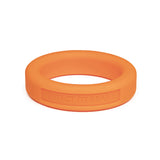 Classic 1.4 Inch (36 mm) Silicone Med. Stretch Penis Ring Orange