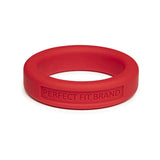 Classic 1.4 Inch (36 mm) Silicone Med. Stretch Penis Ring Red