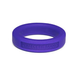 Classic 1.4 Inch (36 mm) Silicone Med. Stretch Penis Ring Purple