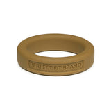 Classic 1.4 Inch (36 mm) Silicone Med. Stretch Penis Ring Gold