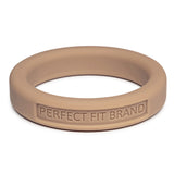 Classic 1.75 Inch (44 mm) Silicone Med. Stretch Penis Ring Skintone 4