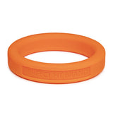 Classic 1.75 Inch (44 mm) Silicone Med. Stretch Penis Ring Orange