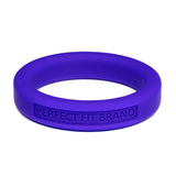 Classic 1.75 Inch (44 mm) Silicone Med. Stretch Penis Ring Purple