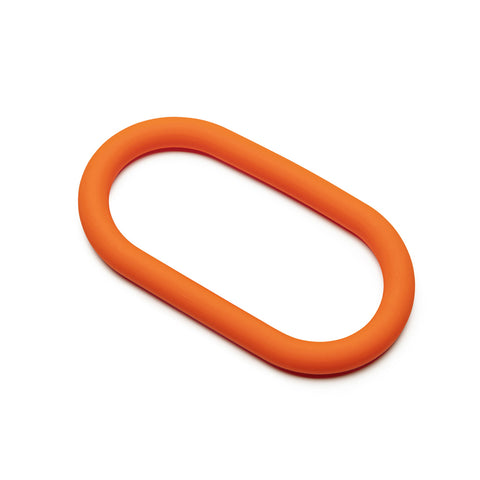 9 Inch (229 mm) Silicone Hefty Wrap Ring Orange