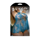 Teal Me More Dress & G-String - Queen Size Boxed