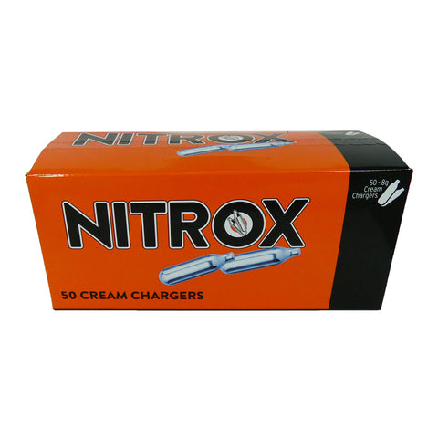 Nitrox Charged Cream Charges 50Pk