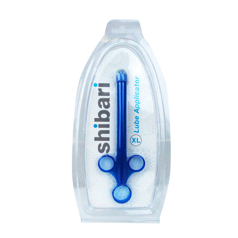 Shibari Lube Applicator Xl Blue