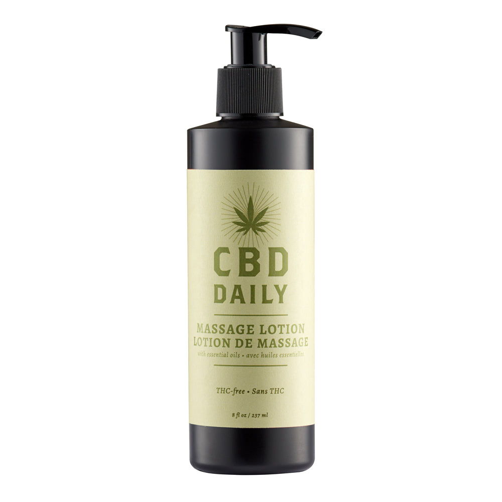 CBD Daily Massage Lotion 8 oz.