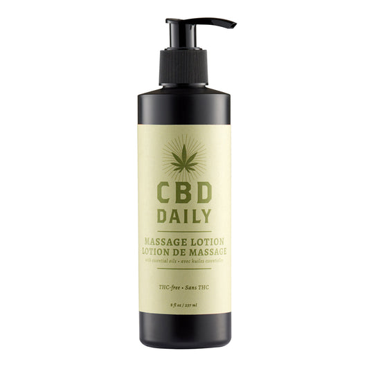 CBD Daily Massage Lotion 8 oz.