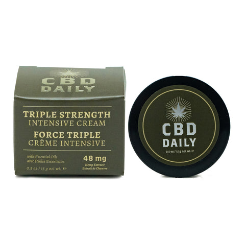 CBD Daily Intensive Cream Triple Strength 50 ml.