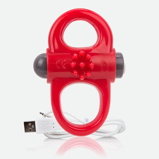 Charged Yoga Vooom Mini Vibe Red 1 Ct