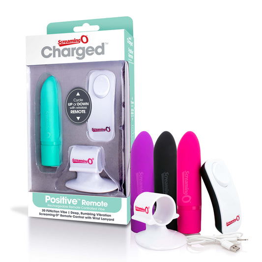 Charged Positive Remote Control Black 1 Ct