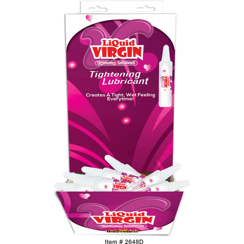 Liquid Virgin Tightening Gel 2 ml. Tubes 144 Pc Display