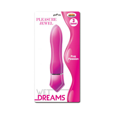 Wet Dreams Pleasure Jewel Vibe-Magenta