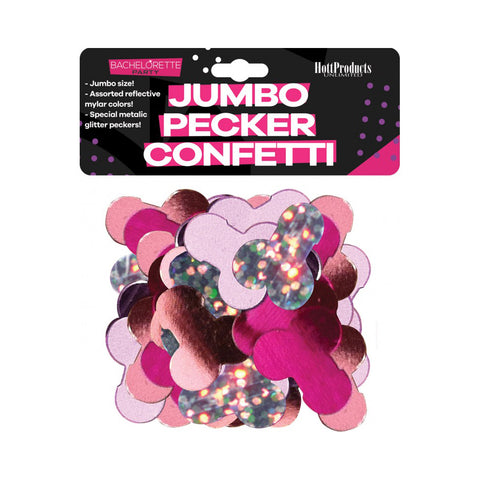 Jumbo Mylar Pecker Party Confetti