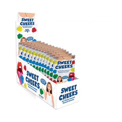 Sweet Cheeks Ass Shaped Gummies 12Pc Display