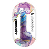 Rock Cocks Aphrodite Marble Dildo 8 Inch