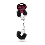 Temptasia Plush Fur Cuffs Black