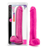 Au Naturel Bold Daddy 14 Inch Dildo Pink