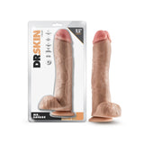 Dr. Skin Mr. Savage 11.5 Inch Dildo With Balls Beige