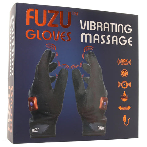 Fuzu Vibrating Massage Gloves L&R Medium