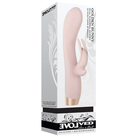 Golden Bunny Rabbit Vibrator Gold