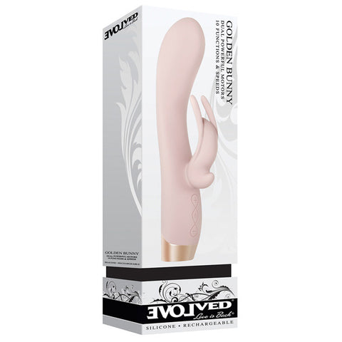 Golden Bunny Rabbit Vibrator Gold