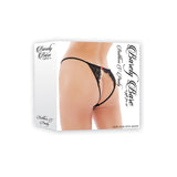 Buttless V Panty Black