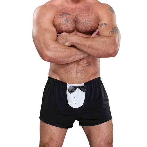 Tuxedo Boxer One Size Black