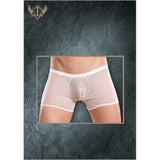 Stretch Mesh Pouch Short White S/M