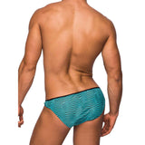 Tranquil Abyss Mini Bikini Seafoam/Blk Small