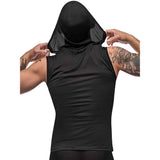 Black Nite Hoodie Tank Black X-Large