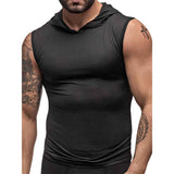 Black Nite Hoodie Tank Black X-Large