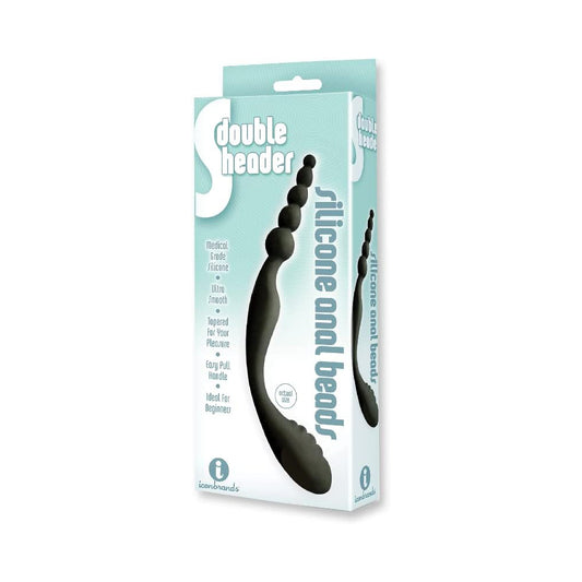 The 9's S-Double Header Double Ended Silicone Anal Beads
