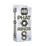 The 9's Phat Rings Smoke 1 Chunky Cock Rings