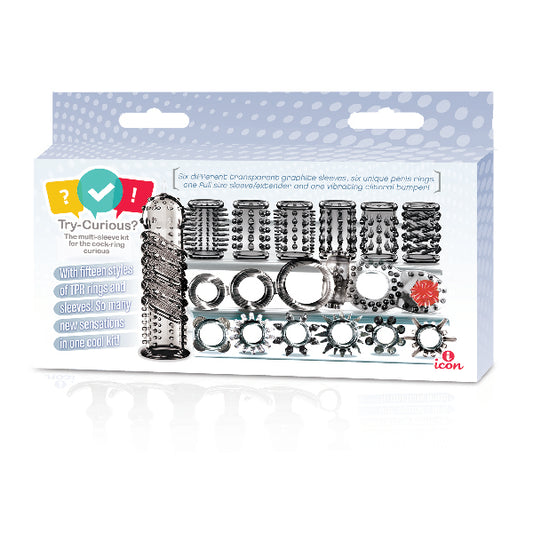 Try-Curious Cock Ring & Sleeve Set